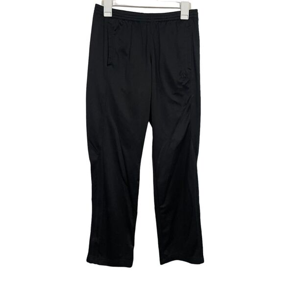 Adidas Black Straight Leg Sweatpants - Picture 1 of 4